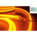 Світлодіодний гнучкий неон 220V, LED NEON - 8х16мм, колір світіння - помаранчевий