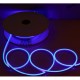 Cветодиодный гибкий неон мини 12V, LED NEON MINI - 13х5мм, цвет свечения - синий