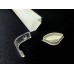 Кутовий алюмінієвий led профіль ЛСУ-30 з круглою лінзою + лінза розсіювач