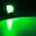 Світлодіодний LED прожектор 10W, колір світіння - зелений. Гарантія - 2 роки.