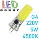 Світлодіодна LED лампа, 5W, G4, 4500K - нейтральне світіння, RА≥80