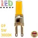 Світлодіодна LED лампа G9, 5W, 2508, 3000K - тепле світіння, AC220V, Ra≥80