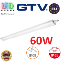 Светодиодный LED светильник GTV герметичный 60W (EMC+), IP65, 4000K, 1200мм, OMNIA PLUS BIS. ЕВРОПА!!! Гарантия - 2 года!