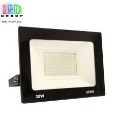 Світлодіодний LED прожектор 30W, 2400Lm, 6500K, IP65. Гарантія - 2 роки