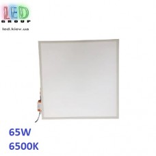 Світлодіодна LED панель 65W, 6500К, товщина - 30мм, квадратна, біла, RA≥80 