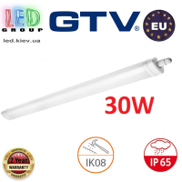 Светодиодный LED светильник GTV герметичный 30W (ЕМС+), IP65, 4000K, 600мм, OMNIA BIS. ЕВРОПА!!! Гарантия - 2 года!