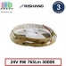 Світлодіодна стрічка RISHANG, 24V, SMD 2835, 120 led/m, 9.0W, IP20, 3000K - білий теплий, 10м, VIP. Гарантія - 3 роки