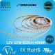 Світлодіодна стрічка RISHANG, 12V, SMD 2835, 60 led/m, 12W, IP65, 4000K - білий нейтральний, VIP. Гарантія - 2 роки