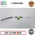 Світлодіодна стрічка RISHANG, 12V, SMD 5050, 60 led/m, 12.9W, IP65, RGB (16 млн. відтінків), VIP. Гарантія - 2 роки