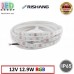 Світлодіодна стрічка RISHANG, 12V, SMD 5050, 60 led/m, 12.9W, IP65, RGB (16 млн. відтінків), VIP. Гарантія - 2 роки