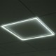 Светодиодная LED светящаяся рамка 40W, 4100K, квадратная. Гарантия - 2 года