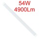 Светодиодный линейный светильник 54W, 1200мм, 6500К, IP20, накладной.