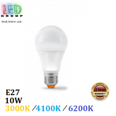 Світлодіодна LED лампа 10W, E27, A60, 3в1 - 3000К/4000К/6400К, RA≥90, SMART