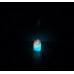Світлодіодний LED світильник - свічка, натуральний парафін, Ø75х150мм, RGB, з пультом, ефект живого полум'я