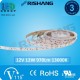 Світлодіодна стрічка RISHANG, 12V, SMD 2835, 60 led/m, 12W, IP20 (IP33), 13000K - білий холодний, VIP. Гарантія - 3 роки