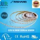 Світлодіодна стрічка RISHANG, 12V, SMD 2835, 60 led/m, 6.36W, IP65, 6500K - білий холодний, VIP. Гарантія - 2 роки