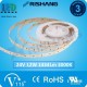 Світлодіодна стрічка RISHANG, 24V, SMD 2835, 128 led/m, 12W, IP20, 3000K - білий теплий, VIP. Гарантія - 3 роки