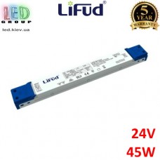 Блок живлення Lifud, SLIM 24V, 45W, 1.875A, для внутрішнього застосування, IP20, не герметичний. Premium. 