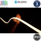 Світлодіодний гнучкий неон COLORS, 24V, LED NEON - 12x13мм, колір світіння - білий теплий. Гарантія - 3 роки