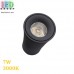 Світлодіодний LED світильник, стельовий, 7W, 3000-3500K, COB, накладний, круглий, алюмінієвий, чорний