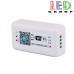 Контролер/димер/музичний для світлодіодних стрічок 12-24V RGB, 12А. Wi-Fi, Mini,