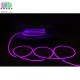Cветодиодный гибкий неон мини 12V, LED NEON MINI - 13х5мм, цвет свечения - фиолетовый