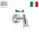 Світильник/корпус Ideal Lux, настінний/стельовий, метал, IP20, хром, 1xGU10, SLEM AP1 CROMO. Італія!